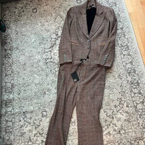 Paige Plaid Suit